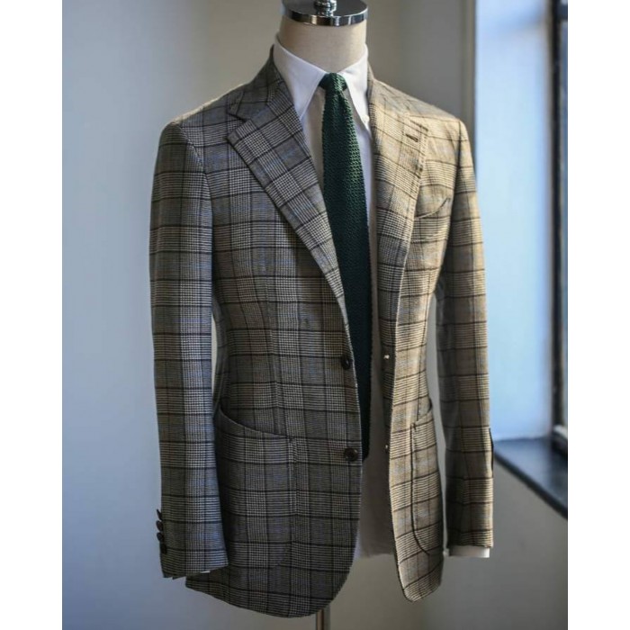 Khaki Voxmoor Check by the Ficus